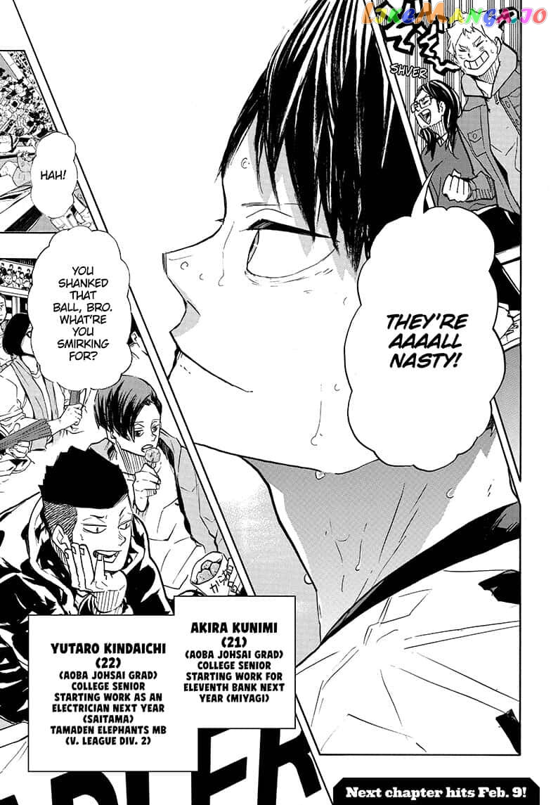 Haikyuu!!, Chapter 382 image 16